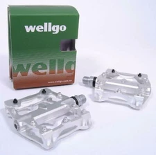  Wellgo B132 Downhill DH Mountain Bike Platform MTB Pedals,Replaceable Pins