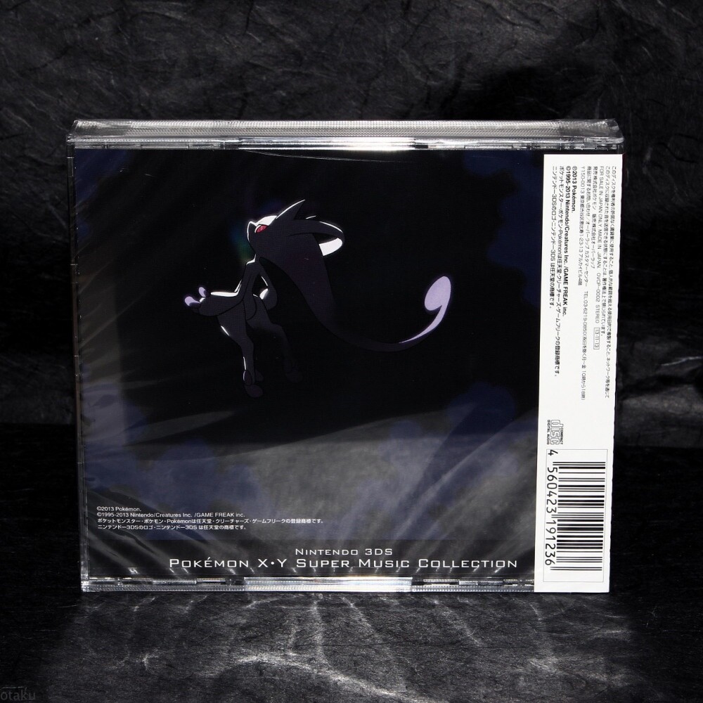 Pokemon X Y Super Music Collection Nintendo Game Music 4 3DS CD