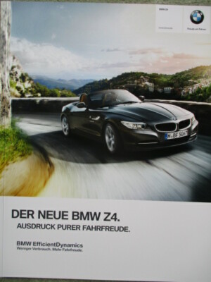 BMW Z4 Roadster E89 +M Sportpaket +Pure Traktion+Balance Katalog 3/2013 NEU