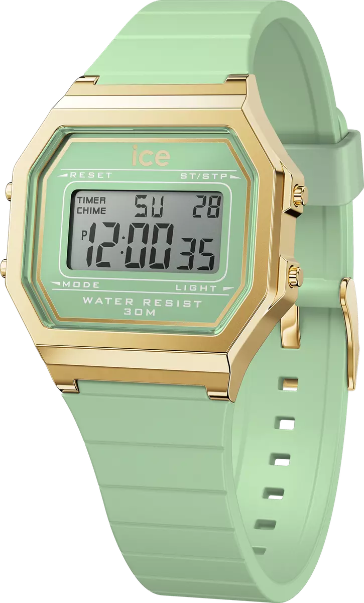 Ice Watch Ice Digit Retro Lagoon Green Green Womens Watch 022060