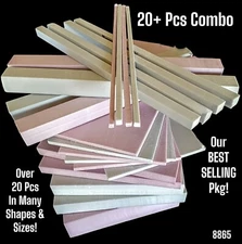 XPS Foam Board Combo Lot 11 Sheets In 4 Thickness + More Over 20+ Pcs Total 8865