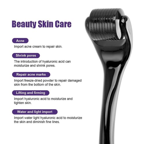 Beard Derma Roller For Hair Loss Beard Growth Derma Roller micro Growth Serum - Picture 11 of 24