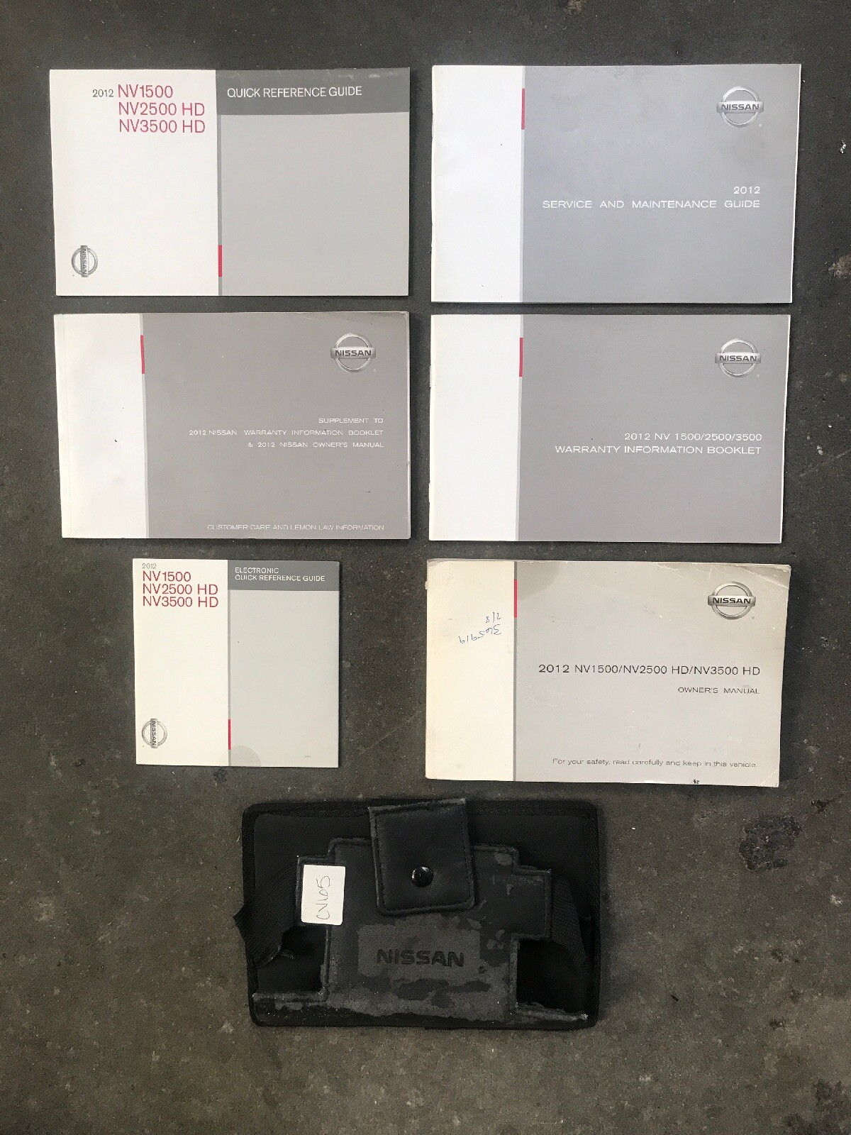 20122018 12 13 14 15 16 17 18 Nissan Cargo Van NV2500 Owners Manual eBay