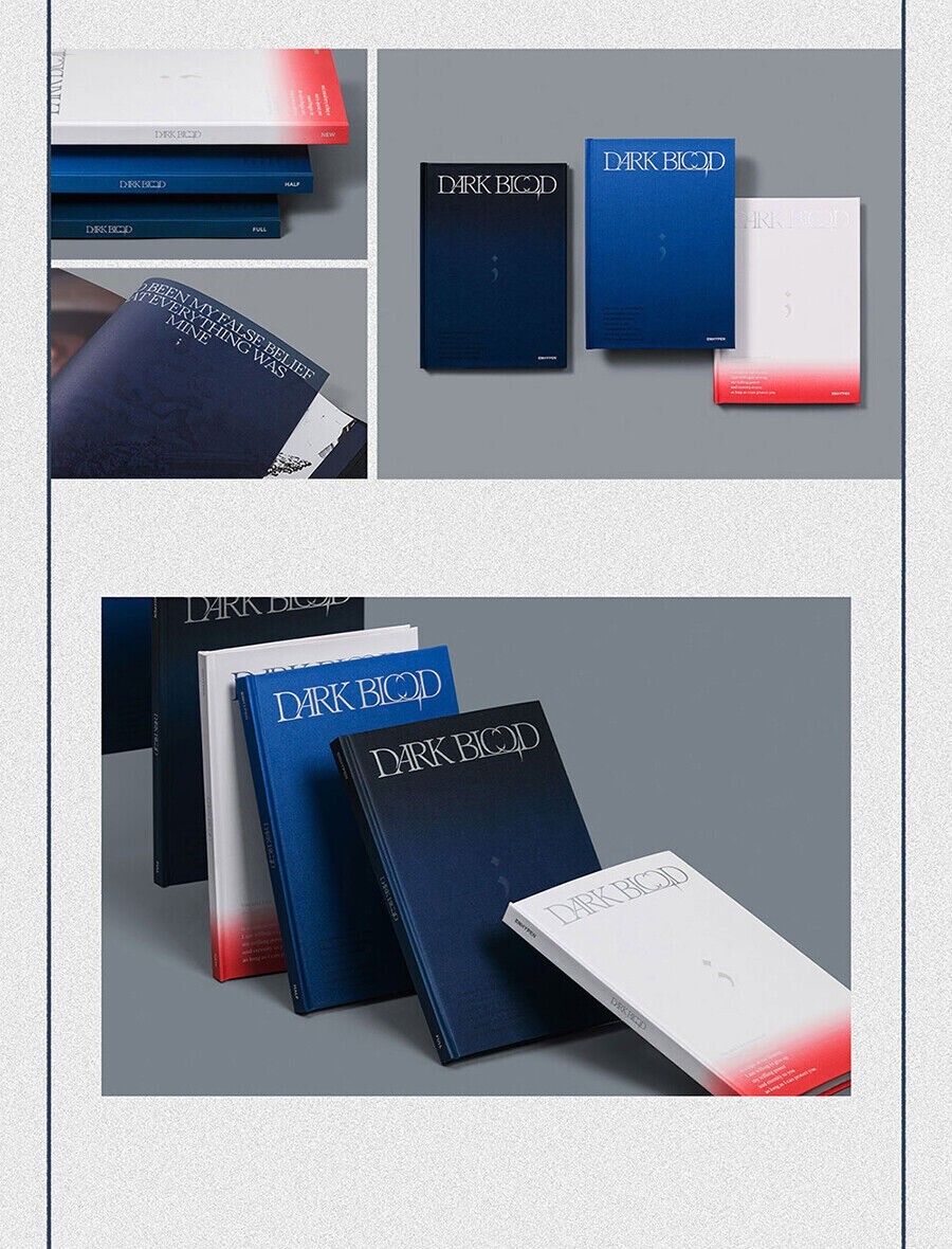 ENHYPEN [DARK BLOOD] Album 3 Ver SET/3CD+3 Photo Book+9 Card