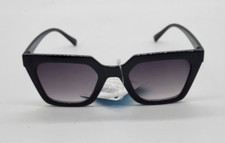 FGX FOSTER GRANT BRAND GEOMETRIC SHAPE CAT EYE WOMENS SUNGLASSES 100 UVA  UVB