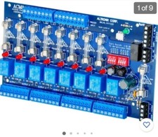 Altronix ACM8 Access Power Controller, 8 Fused Relay Outputs, FAI, Board A