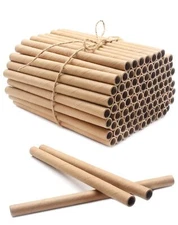 100 Pieces Mason Bee Tubes 6 Inches Nesting Refill Cardboard Tubes Bee House