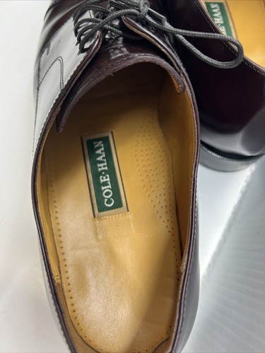 Cole Haan Men's Modern Essentials Cap Toe Oxford Style C02702 Burgundy Sz 14D - Picture 3 of 9