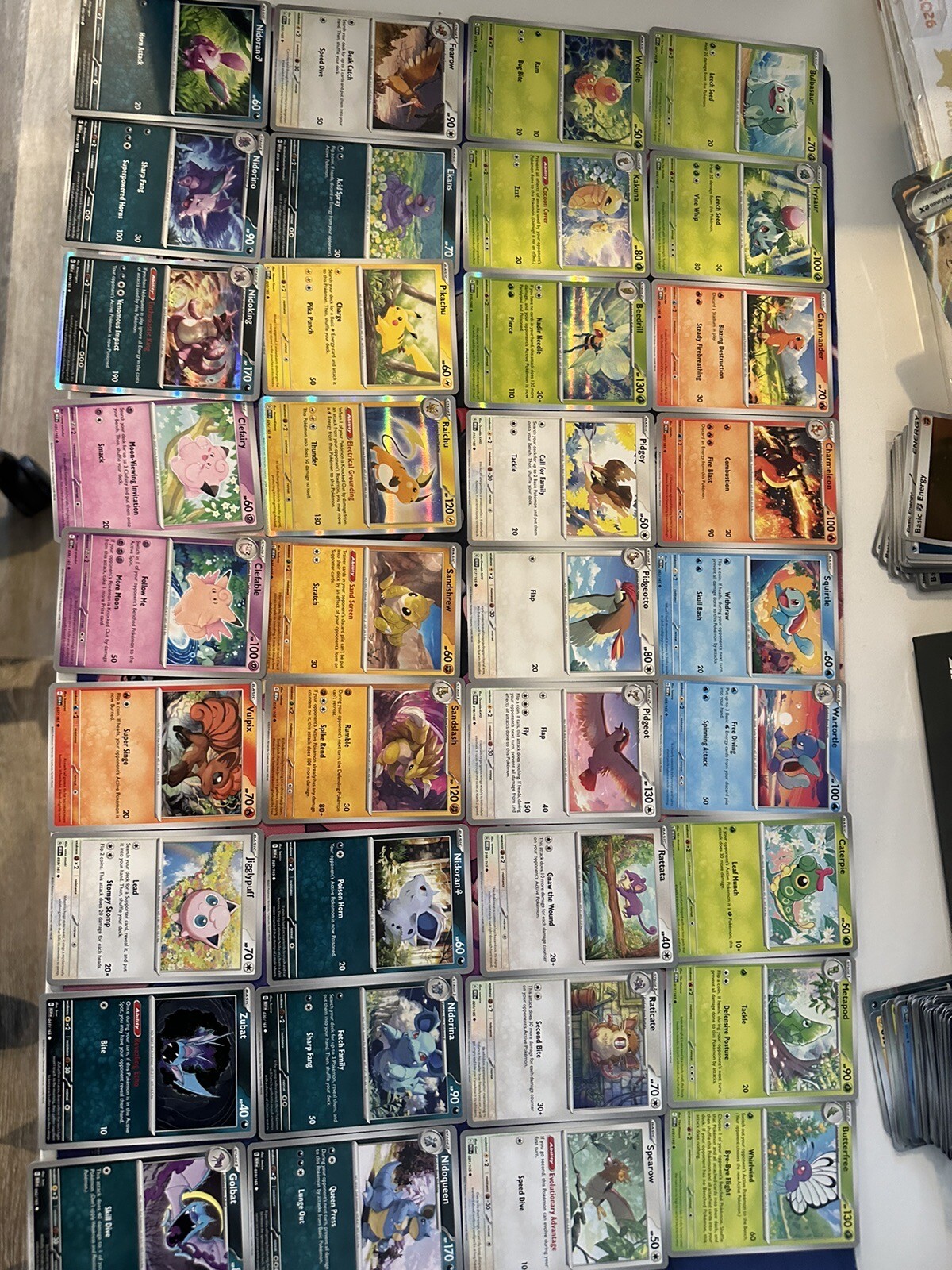 Pokemon 151 All Common, Rare Holos + Promo, Part Complete Base Set eBay