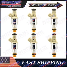 Set (6) OEM Bosch Fuel Injectors 0280150907 for 1990-1995 Ford 4.9L 3.0L V6 I6
