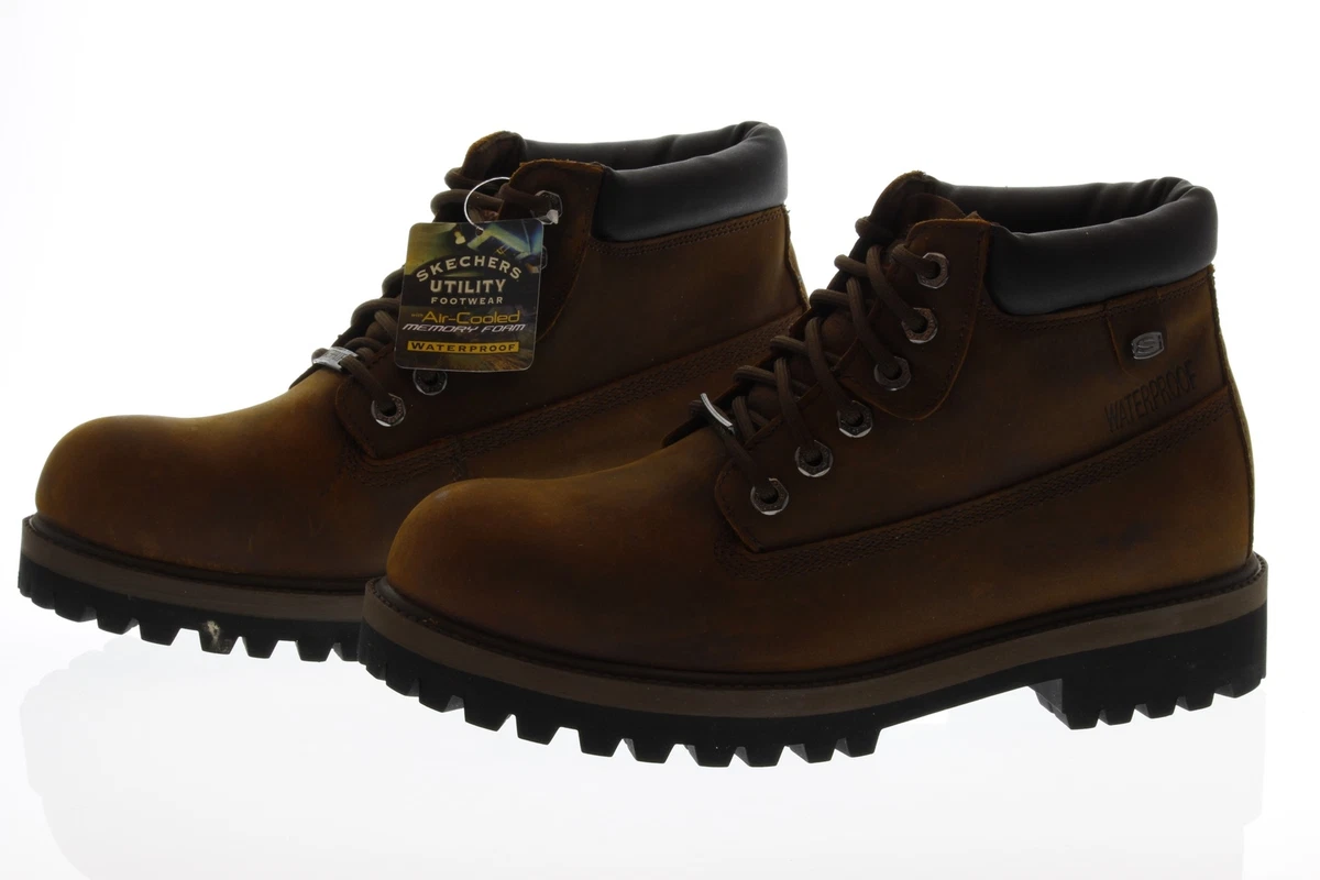 Skechers usa men's sales verdict waterproof boot
