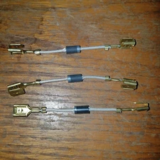 LOT OF 3 IN5404 3A 400V Rectifier Diode quick connectors connect 1389587 Hyster