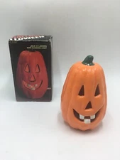 Vintage 1988 Artmark Jack O Lantern Halloween Pumpkin w/ Box - No Light