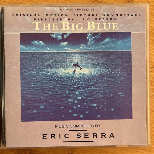 The Big Blue by Eric Serra (CD, Virgin) Compact Disc Soundtrack 1988