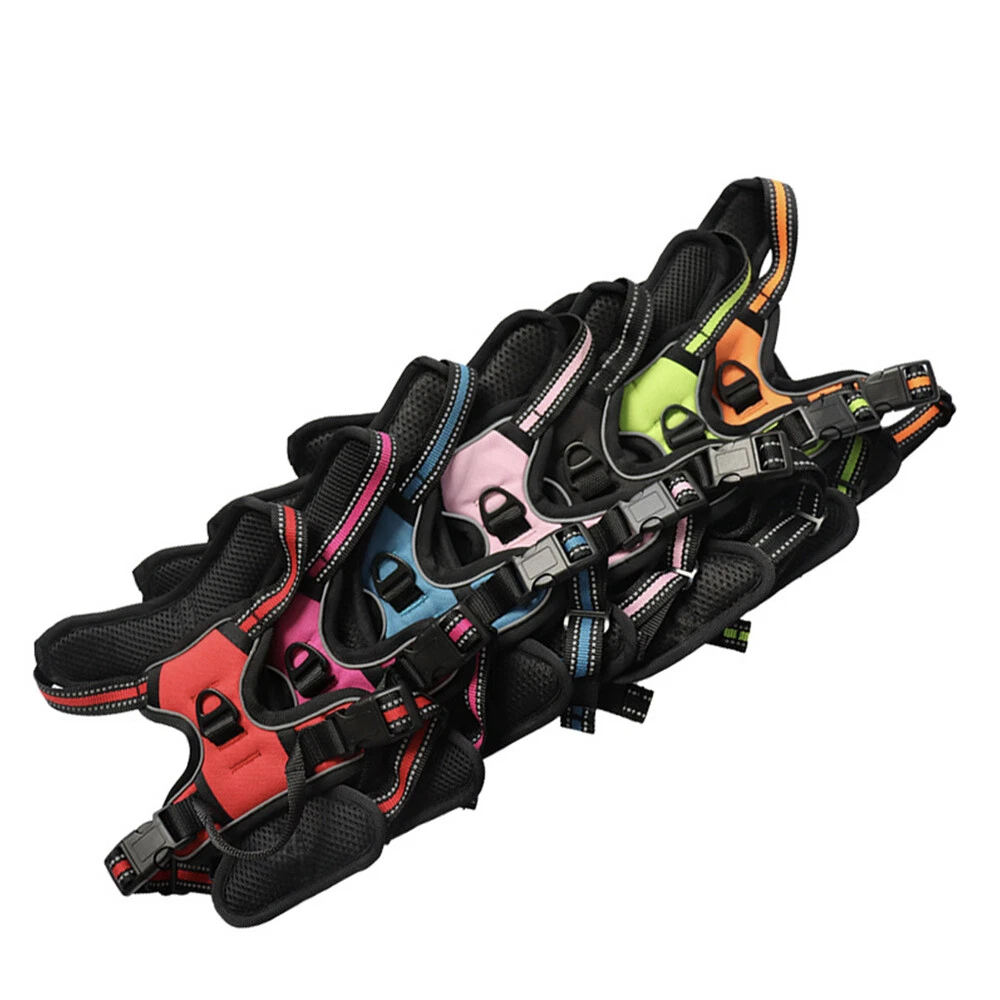 Dog Harness Front Clip Pet Vest w/Handle Easy Control Outdoor Walking Traning US