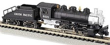 Bachmann 0-6-0 Switcher Steam Locomotive & Tender UP #4425 - N Scale Model