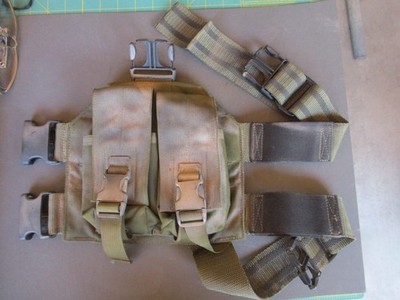 Oldgen SPECTER, US Made, Drop Leg Double Double Mag Pouch Carrier