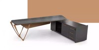 BüRomöBel Eckschreibtisch Mit Schubladen Moderner Arbeitszimmer Tisch