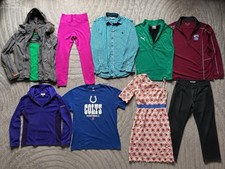 10x Branded Clothing Bundle Superdry Columbia Puma Wrangler MP Mixed Sizes