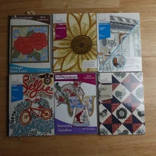 Anita Goodesign Assorted Embroidery Design CDs Lot Of 10 Flower