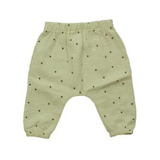 Quincy Mae Ivory Woven Pant Baby Bottoms Size 0-3 Months Comfortable Soft