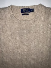 Polo Ralph Lauren Iconic Cable-knit Cashmere Sweater - Large