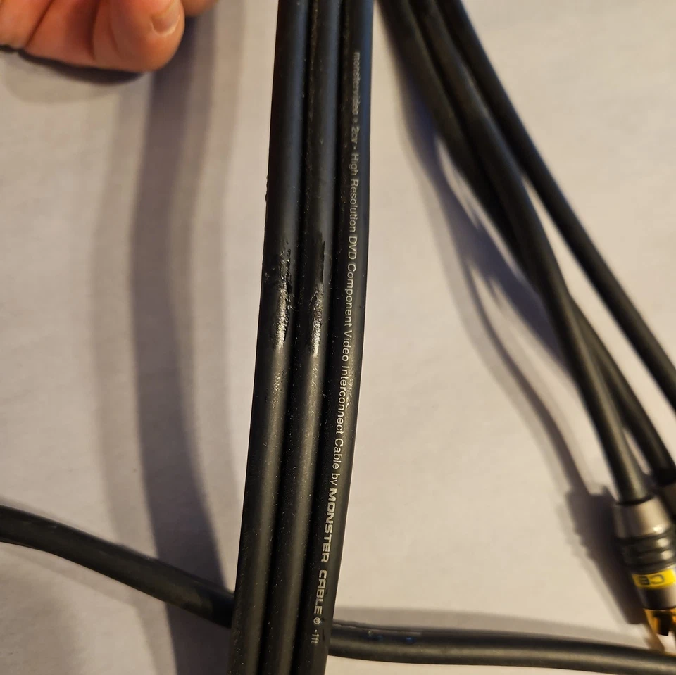 Monster 2cv High Resolution DVD/line doubler Component Video Interconnect. - Image 3 of 3