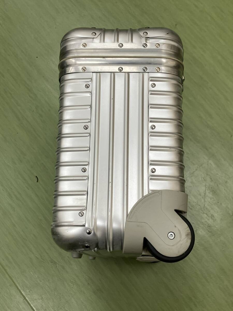 Rimowa Vodafone Topas Pilot Trolley 36L Silver 2-wheels Carry Case