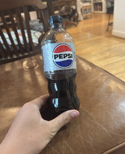 Sealed Pepsi Bottle MISFILL ERROR Half Full Factory Defect Rare