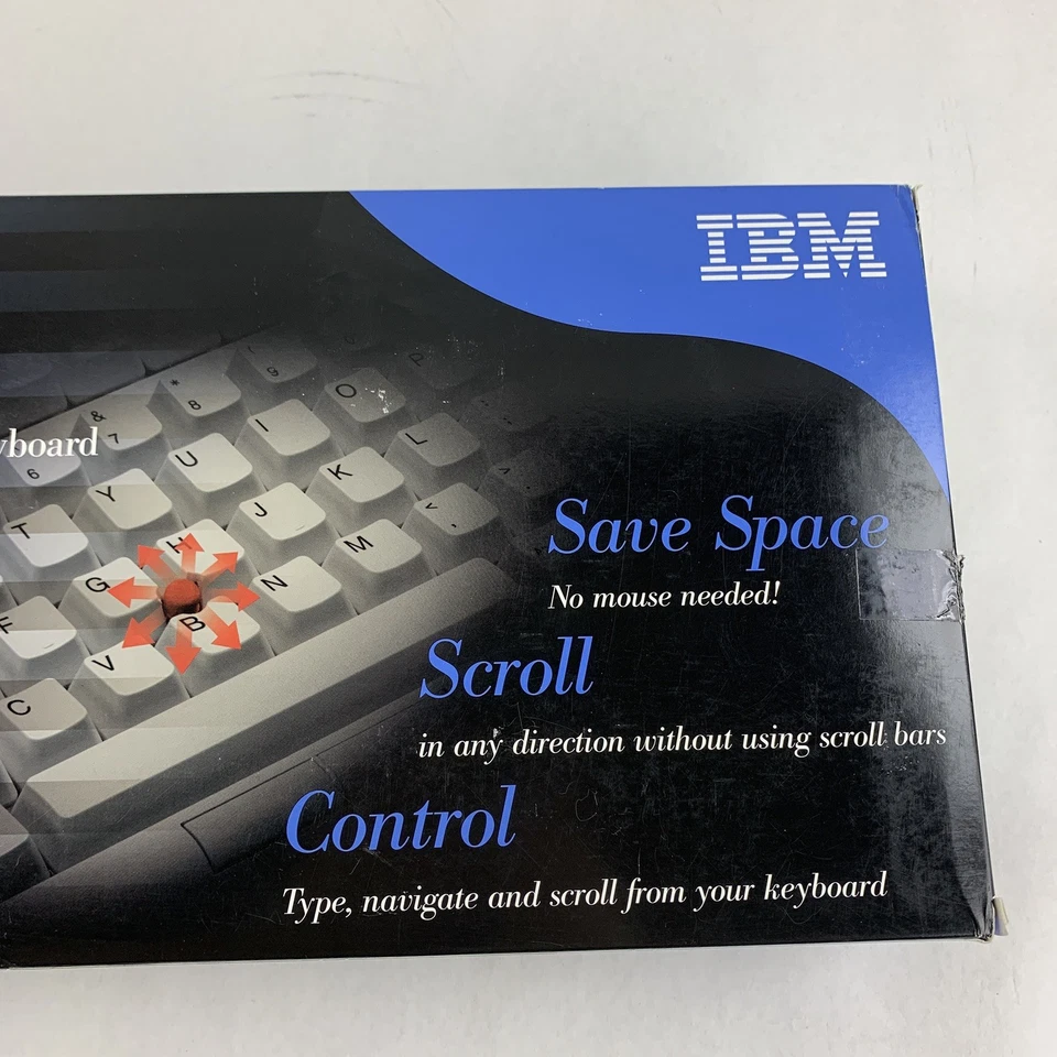 IBM 01K1259 Trackpoint PC Keyboard  New Box Opened - Image 4 of 4