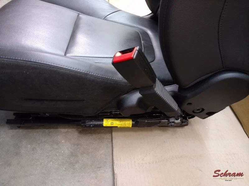 Jaguar XF 2013-15 asiento de pasajero delantero cuero negro 6 vías 1890294 Foto 3 de 4