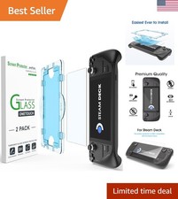 2 Pack Tempered Glass Screen Protectors for 7Inch OLED - Easy Install Kit