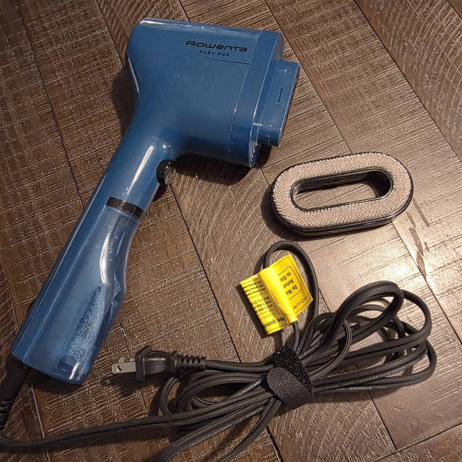 Rowenta Pure Pop Handheld Garment Steamer Teal Fast Heat-Up