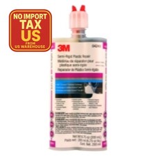 3M 04240 Semi-Rigid Plastic Repair Adhesive 2-Part 200mL Bumper Tab Cartridge