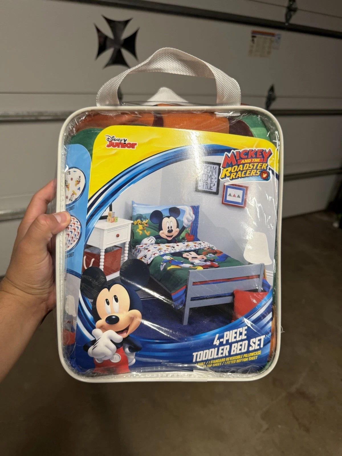 Nojo Mickey Mouse 4 Piece Toddler Bedding Set