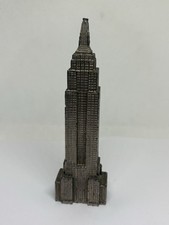 ヴィンテージエンパイアステートビルニューヨーク市金属製お土産1960