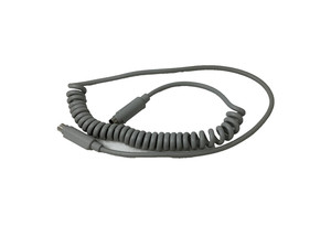 Apple ADB Keyboard Cable Coiled 3’ 590-0616-A Macintosh Tested Working Vintage