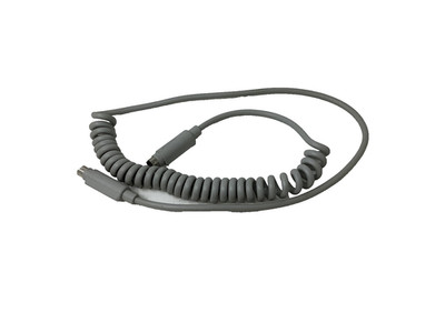 Apple ADB Keyboard Cable Coiled 3  590-0616-A Macintosh Tested Working Vintage