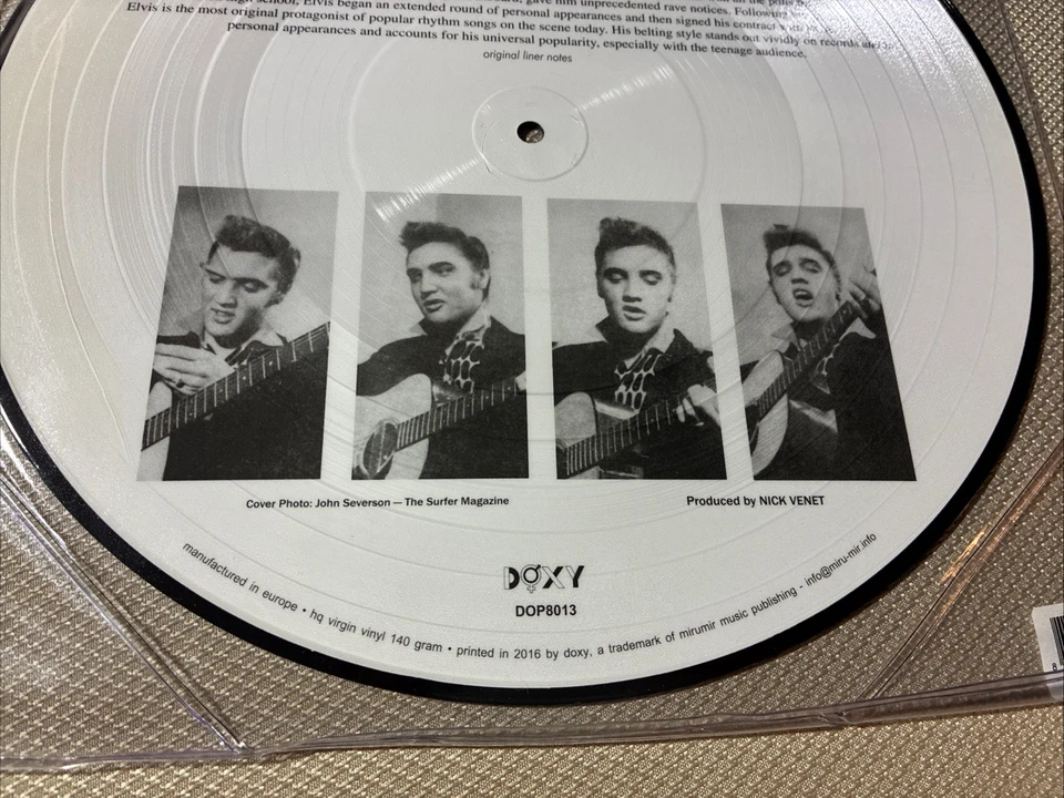 Elvis Presley - “Elvis Presley” Picture Disc 2017 - 140 Gram - Image 4 of 4