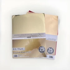 Gold Foil 65lb Cardstock Paper (Single)