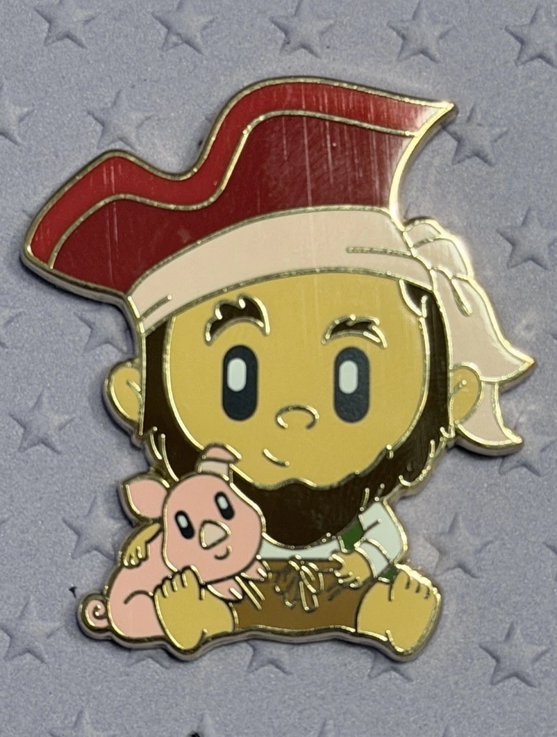 WDI Adorbs! Mystery Pirates of the Caribbean Pirate with a Pig LE 500 Disney Pin
