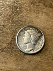 1925 Mercury Dime XF