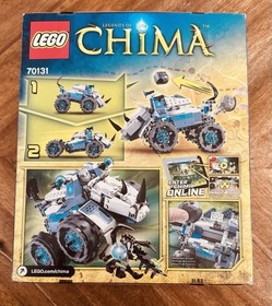 Lego Legends of Chima Rogon's Rock Flinger 70131 Rinona Sparacon Rhino 2014 