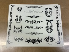 Tattoo Flash Single Sheet Print by Jeff Bartels Traditional Style 11 X 14 Jbc5