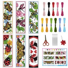 INFUNLY 6PCS Butterflies 7.09 inches x 9.84 x 0.39 inches, Multi-color