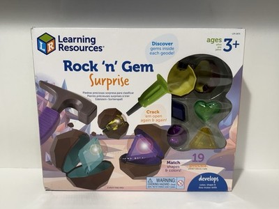 Learning Resources Rock 'n Gem Surprise, Sorting, Matching & Counting Skills