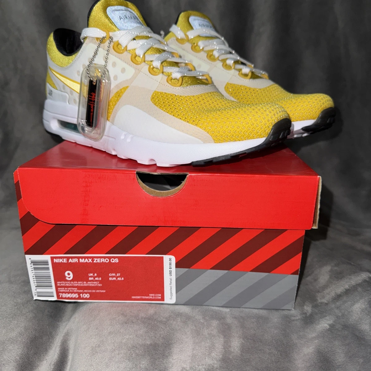 Nike Air Max ホワイト/イエロー Nike Air Max Zero Tinker Sketch for Sale | Authenticity Guaranteed