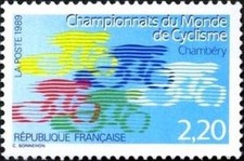 France Yvert Num 2590 ** Cyclisme Velo  1989