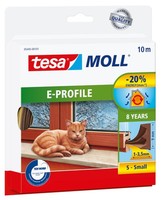 Tesa Dichtungsband S Selbstklebend Gummidichtung Fenster TüRen Braun 10M X 9Mm
