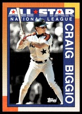 Craig Biggio 1990 Topps #404 Houston Astros MLB READ FREE SHIPPING AutographDen